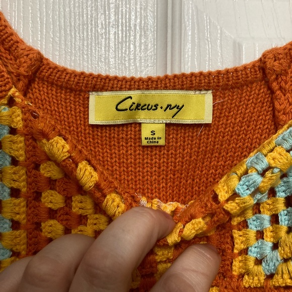 CircusNY crochet top - Picture 2 of 4
